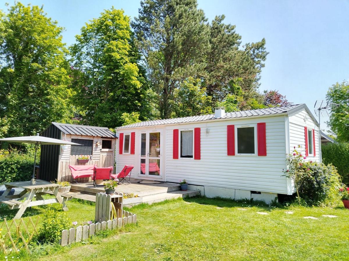Mobil-Home Coin De Paradis En Cote D'Opale Sur Terrain Prive Et Sa Caravane Hermelinghen 외부 사진